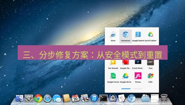 谷歌浏览器下载 三、分步修复方案：从安全模式到重置