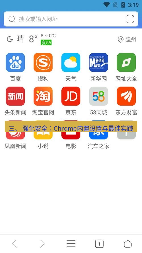 谷歌浏览器下载 三、 强化安全：Chrome内置设置与最佳实践