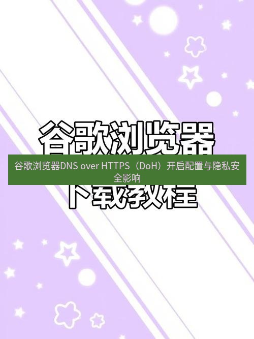 谷歌浏览器下载 谷歌浏览器DNS over HTTPS（DoH）开启配置与隐私安全影响