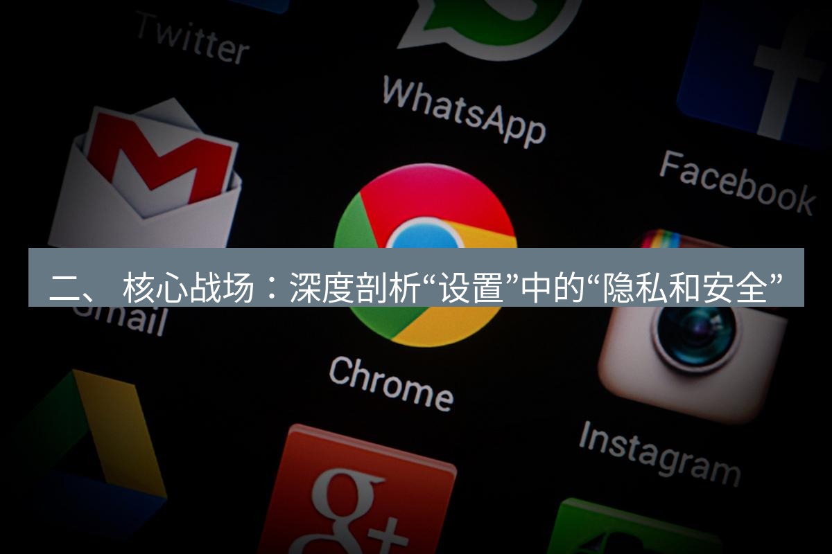 谷歌浏览器下载 二、 核心战场：深度剖析“设置”中的“隐私和安全”