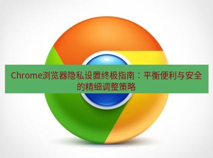 谷歌浏览器下载 Chrome浏览器隐私设置终极指南：平衡便利与安全的精细调整策略