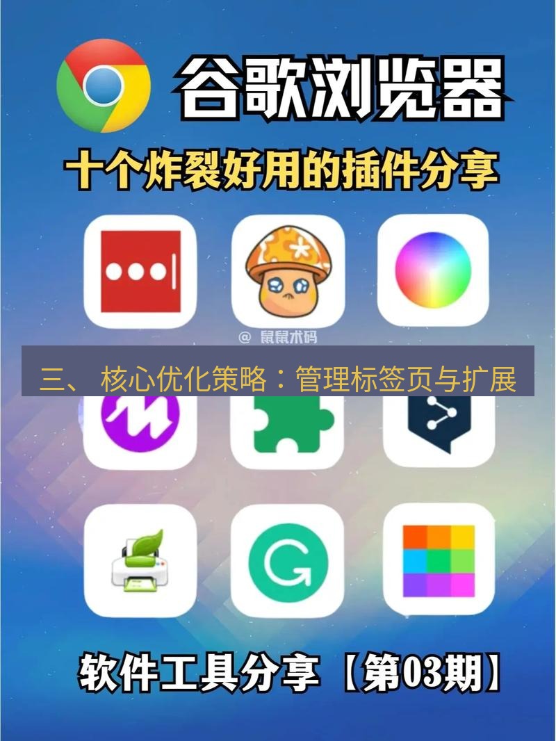 谷歌浏览器下载 三、 核心优化策略：管理标签页与扩展